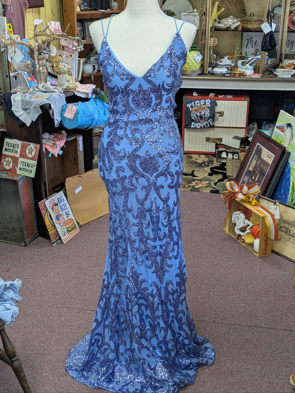 Like New Formal Sequin Pageant Prom Homecoming Dress